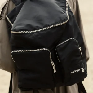 Abel le sac à dos  - Polyester recyclé Noir